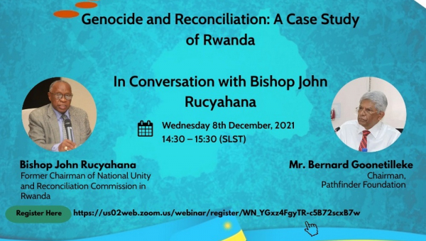 "Genocide and Reconciliation: A Case Study of Rwanda" with Bishop John Rucyahana